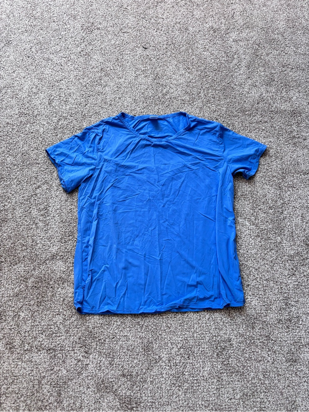 Senita Athletics Light Blue Performance Crew Top